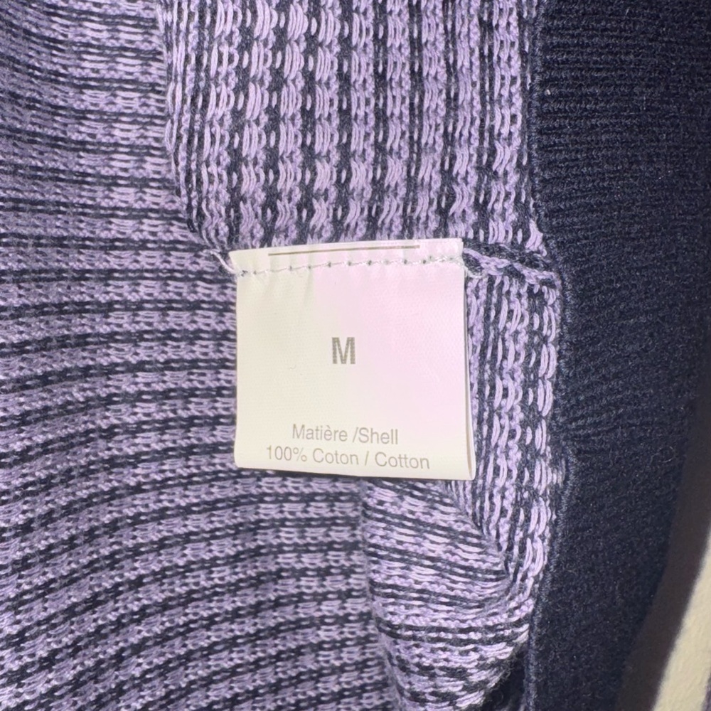 Sonia Rykiel Striped Knit Top in Navy and White 465 - Picture 6 of 6